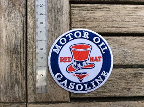 Patches Aufnaher Toppa ? Red Hat Gasoline ? zum Aufbügeln von BLUE HAWAI