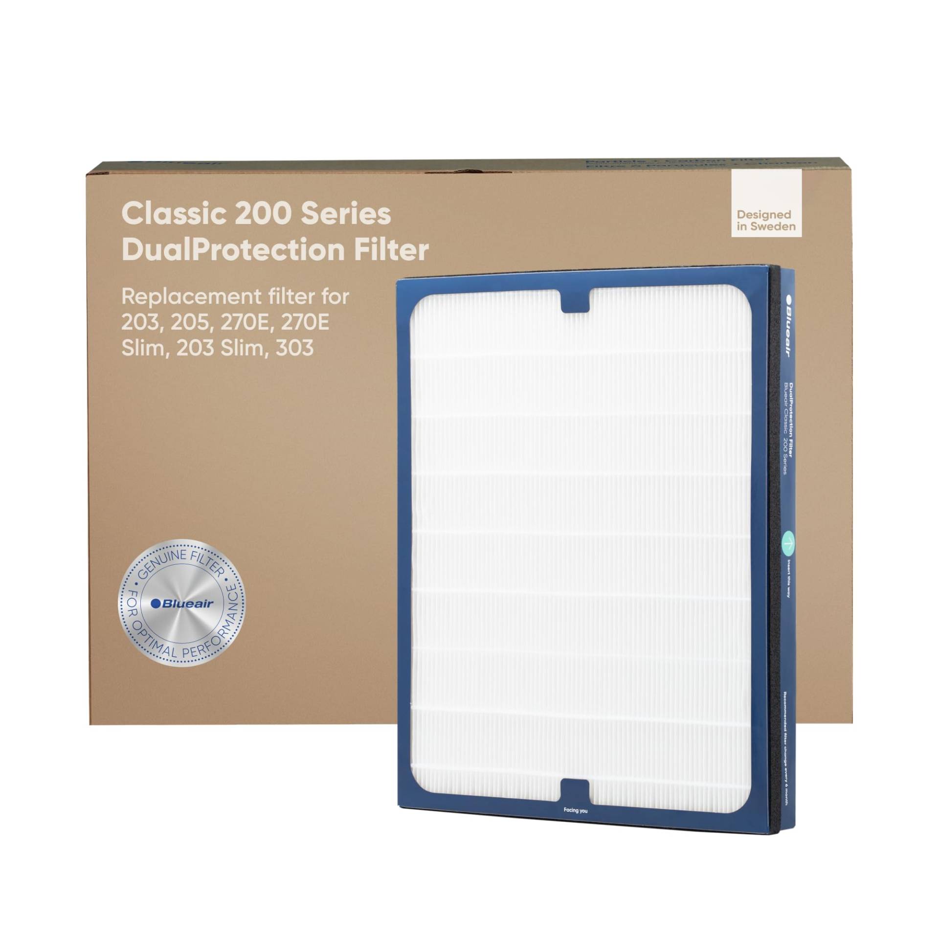 BLUEAIR Classic 200 Series Original DualProtection Filter; passend für Classic von BLUEAIR