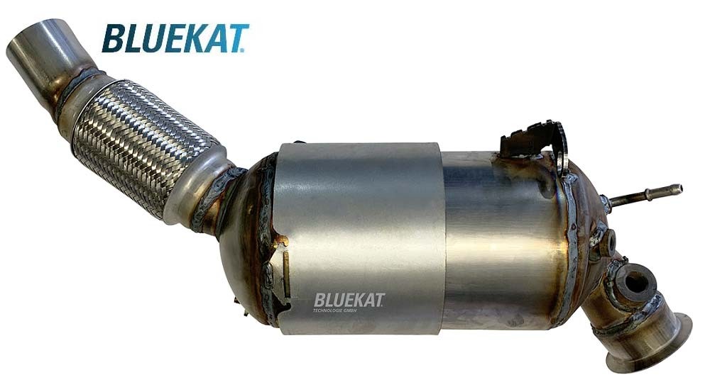 BLUEKAT Rußpartikelfilter BMW 992050 18307812285,18307812286,18307800704 DPF,Partikelfilter,Rußfilter,Ruß-/Partikelfilter, Abgasanlage 18307812283 von BLUEKAT