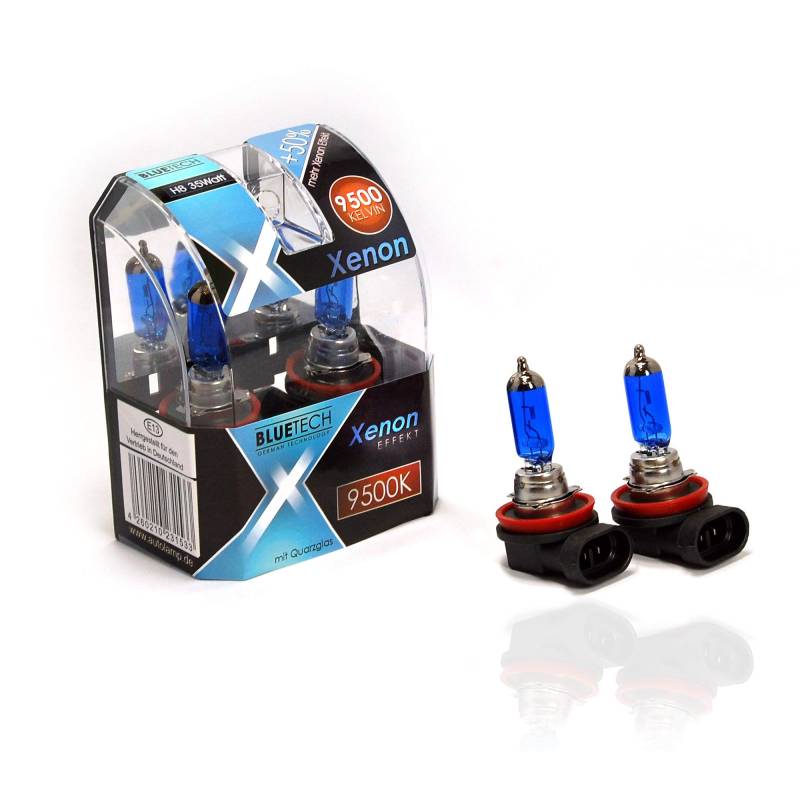 BLUETECH H8 9500Kelvin 35 Watt Xenon Effekt.Fassung PGJ19-1.Setpreis von BLUETECH