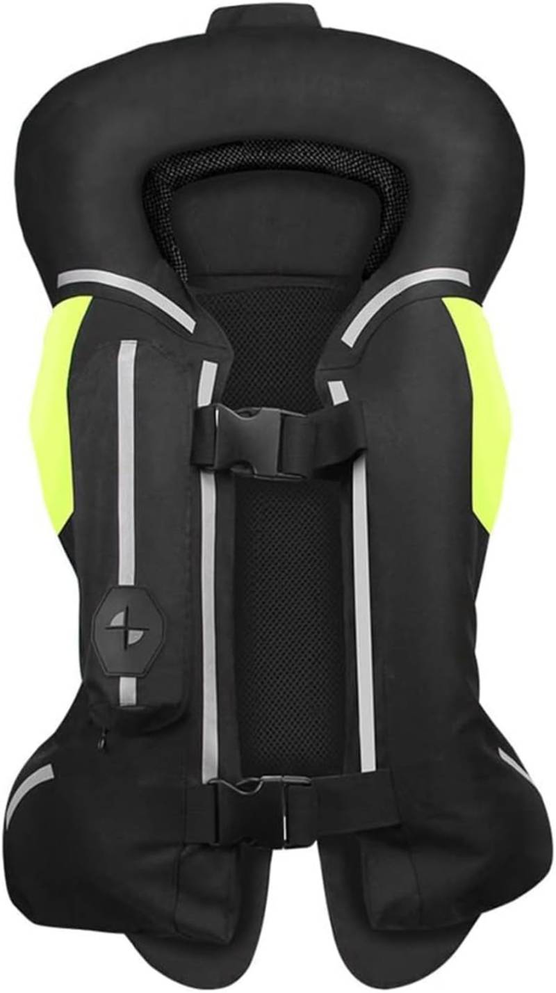 Racing Airbag Weste, Motorrad Airbag Weste, Radfahren Warnweste Airbag Weste, Radfahren Warnweste Airbag Weste Fahrrad Airbag Für Motorräder, Reiten, Skifahren B,3XL von BLUEZY