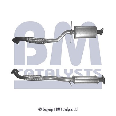 Bm Catalysts Abgasrohr [Hersteller-Nr. BM50022] für Hyundai von BM CATALYSTS