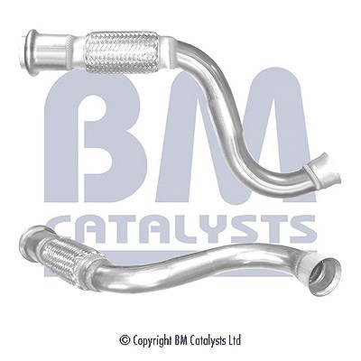 Bm Catalysts Abgasrohr [Hersteller-Nr. BM50104] für Citroën, Peugeot von BM CATALYSTS