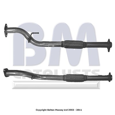 Bm Catalysts Abgasrohr [Hersteller-Nr. BM50180] für Nissan von BM CATALYSTS