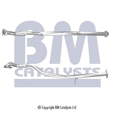 Bm Catalysts Abgasrohr [Hersteller-Nr. BM50495] für Opel von BM CATALYSTS