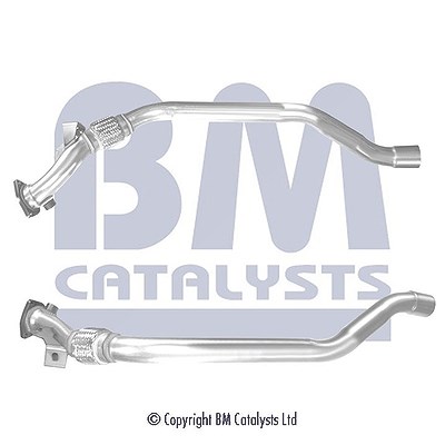 Bm Catalysts Abgasrohr [Hersteller-Nr. BM50502] für Audi von BM CATALYSTS