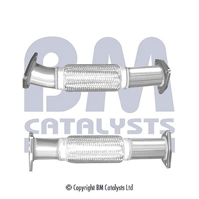 Bm Catalysts Abgasrohr [Hersteller-Nr. BM50642] für Citroën, Peugeot von BM CATALYSTS