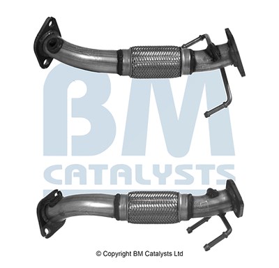 Bm Catalysts Abgasrohr [Hersteller-Nr. BM50841] für Hyundai von BM CATALYSTS