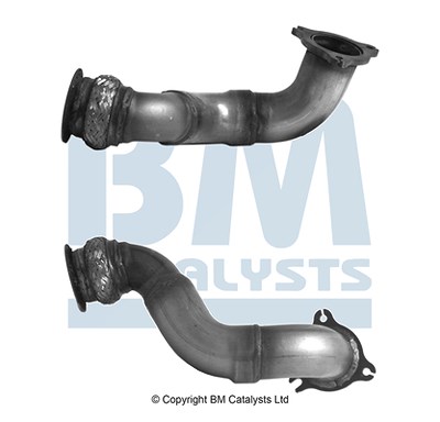 Bm Catalysts Abgasrohr [Hersteller-Nr. BM50986] für Mercedes-Benz von BM CATALYSTS