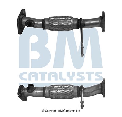 Bm Catalysts Abgasrohr [Hersteller-Nr. BM51070] für Hyundai, Kia von BM CATALYSTS