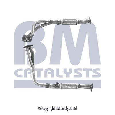 Bm Catalysts Abgasrohr [Hersteller-Nr. BM70013] für Fiat, Lancia von BM CATALYSTS