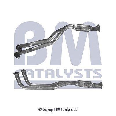 Bm Catalysts Abgasrohr [Hersteller-Nr. BM70370] für Alfa Romeo von BM CATALYSTS