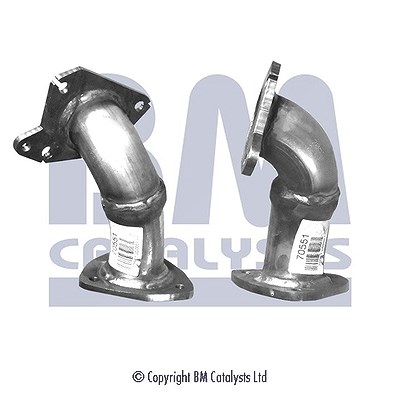 Bm Catalysts Abgasrohr [Hersteller-Nr. BM70551] für Mg, Rover von BM CATALYSTS