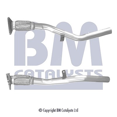 Bm Catalysts Abgasrohr [Hersteller-Nr. BM70656] für Renault von BM CATALYSTS