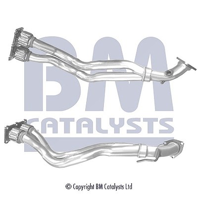 Bm Catalysts Abgasrohr [Hersteller-Nr. BM70666] für VW von BM CATALYSTS