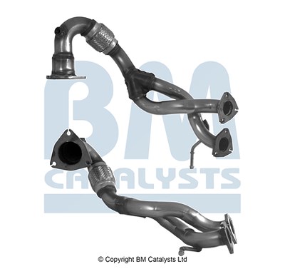 Bm Catalysts Abgasrohr [Hersteller-Nr. BM70730] für Seat von BM CATALYSTS