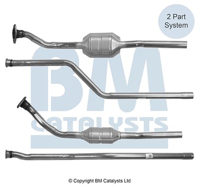 Bm Catalysts Katalysator [Hersteller-Nr. BM80087H] für Citroën von BM CATALYSTS