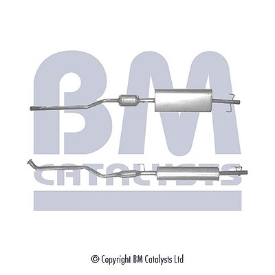 Bm Catalysts Katalysator [Hersteller-Nr. BM80114H] für Mercedes-Benz von BM CATALYSTS