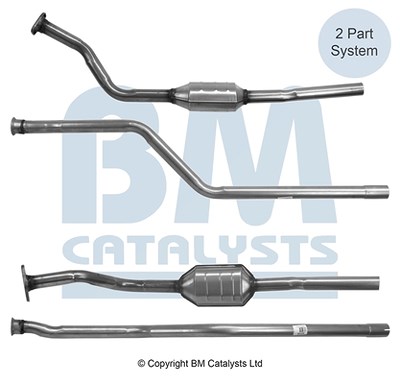 Bm Catalysts Katalysator [Hersteller-Nr. BM80208H] für Citroën von BM CATALYSTS