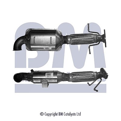 Bm Catalysts Katalysator [Hersteller-Nr. BM80273H] für Ford, Volvo von BM CATALYSTS