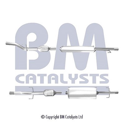 Bm Catalysts Katalysator [Hersteller-Nr. BM80305H] für Mercedes-Benz von BM CATALYSTS