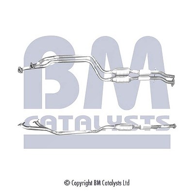 Bm Catalysts Katalysator [Hersteller-Nr. BM90452H] für BMW von BM CATALYSTS