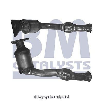 Bm Catalysts Katalysator [Hersteller-Nr. BM91345H] für Citroën, Peugeot von BM CATALYSTS