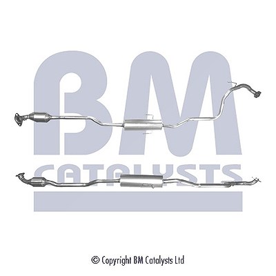 Bm Catalysts Katalysator [Hersteller-Nr. BM91576H] für Toyota von BM CATALYSTS