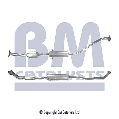 Bm Catalysts Katalysator [Hersteller-Nr. BM91604H] für Toyota von BM CATALYSTS