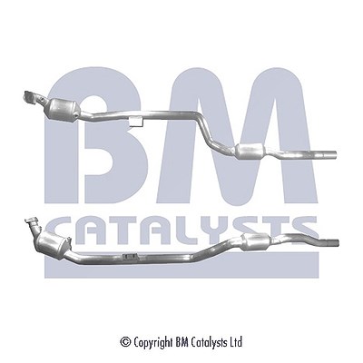 Bm Catalysts Katalysator [Hersteller-Nr. BM91637H] für Mercedes-Benz von BM CATALYSTS