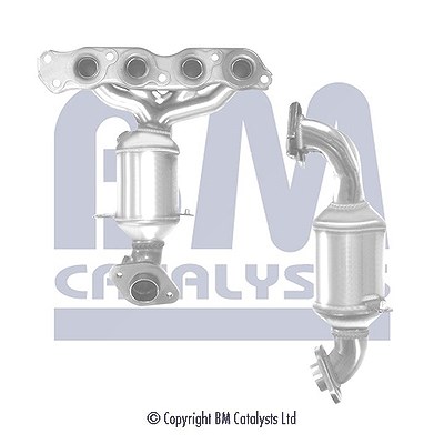 Bm Catalysts Katalysator [Hersteller-Nr. BM91719H] für Opel, Suzuki von BM CATALYSTS