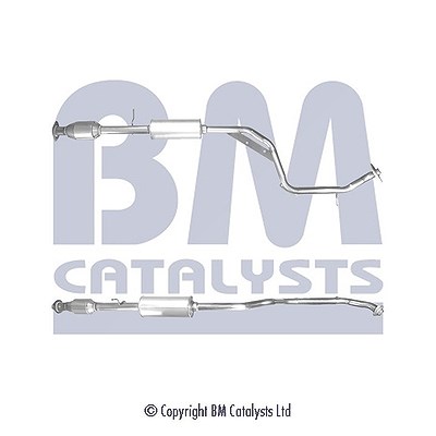 Bm Catalysts Katalysator [Hersteller-Nr. BM91743H] für Mazda von BM CATALYSTS