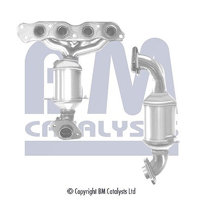 Bm Catalysts Katalysator [Hersteller-Nr. BM91847H] für Opel, Suzuki von BM CATALYSTS