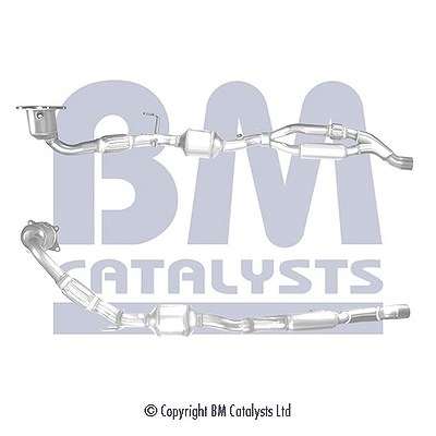 Bm Catalysts Katalysator [Hersteller-Nr. BM91929H] für Audi von BM CATALYSTS