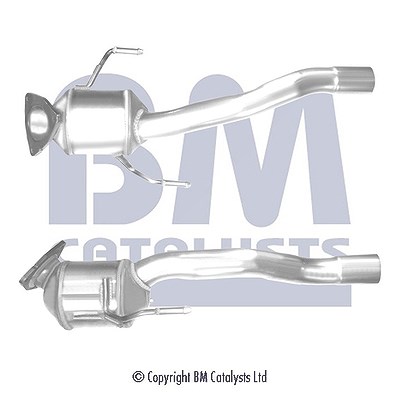 Bm Catalysts Katalysator [Hersteller-Nr. BM91984H] für Porsche von BM CATALYSTS