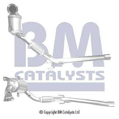 Bm Catalysts Katalysator [Hersteller-Nr. BM92082H] für Audi, Seat, Skoda, VW von BM CATALYSTS