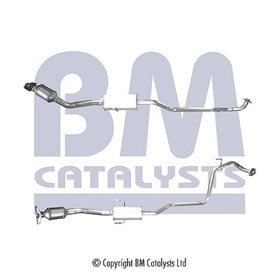 Bm Catalysts Katalysator [Hersteller-Nr. BM92090H] für Toyota von BM CATALYSTS