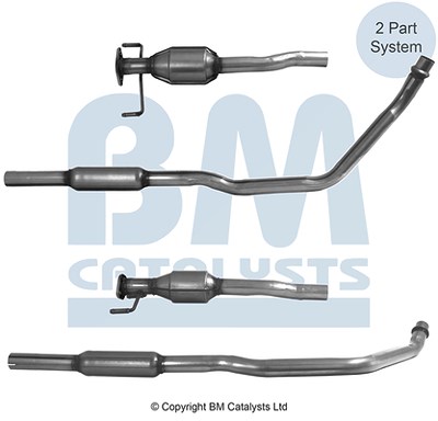 Bm Catalysts Katalysator [Hersteller-Nr. BM92158H] für Fiat, Suzuki von BM CATALYSTS