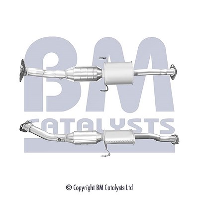 Bm Catalysts Katalysator [Hersteller-Nr. BM92353H] für Toyota von BM CATALYSTS