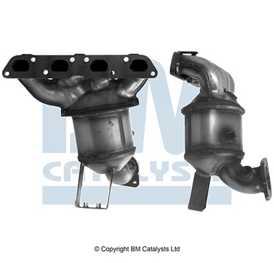 Bm Catalysts Katalysator [Hersteller-Nr. BM92355H] für Fiat, Jeep von BM CATALYSTS