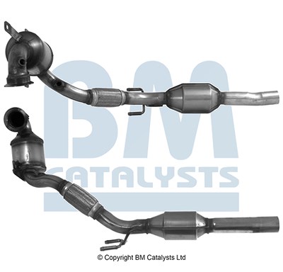 Bm Catalysts Katalysator [Hersteller-Nr. BM92374H] für Audi, Seat, Skoda, VW von BM CATALYSTS