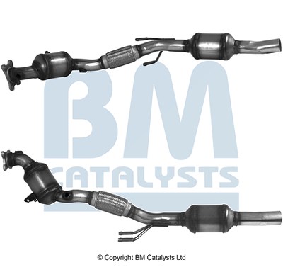 Bm Catalysts Katalysator [Hersteller-Nr. BM92406H] für Skoda, VW von BM CATALYSTS