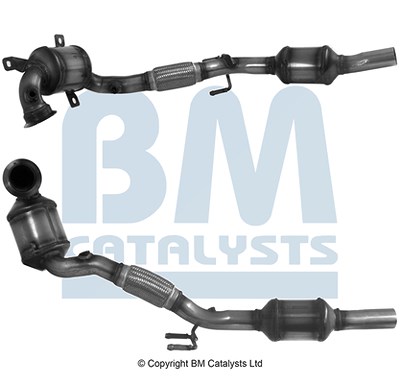 Bm Catalysts Katalysator [Hersteller-Nr. BM92475H] für Seat, VW von BM CATALYSTS