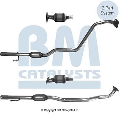 Bm Catalysts Katalysator [Hersteller-Nr. BM92653H] für Kia von BM CATALYSTS