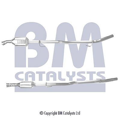 Bm Catalysts Katalysator inkl. Montagesatz [Hersteller-Nr. BM80089H] für Renault von BM CATALYSTS