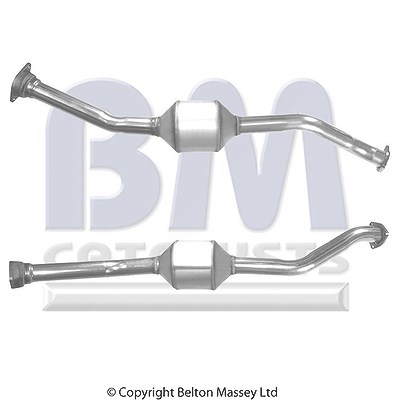 Bm Catalysts Katalysator inkl. Montagesatz [Hersteller-Nr. BM80125H] für Citroën, Fiat, Peugeot von BM CATALYSTS