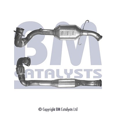 Bm Catalysts Katalysator inkl. Montagesatz [Hersteller-Nr. BM90733H] für Saab von BM CATALYSTS