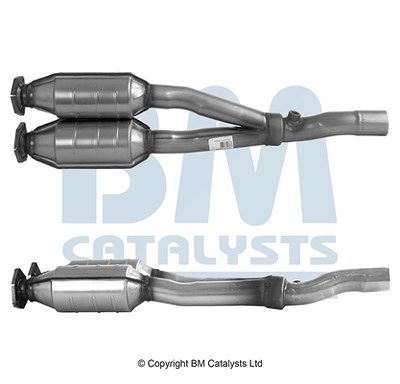 Bm Catalysts Katalysator inkl. Montagesatz [Hersteller-Nr. BM91102H] für Audi, Seat, Skoda, VW von BM CATALYSTS