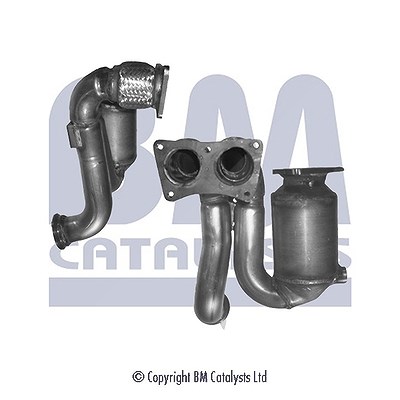 Bm Catalysts Katalysator inkl. Montagesatz [Hersteller-Nr. BM91143H] für Citroën, Peugeot von BM CATALYSTS