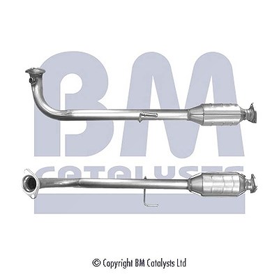 Bm Catalysts Katalysator inkl. Montagesatz [Hersteller-Nr. BM91159H] für Honda von BM CATALYSTS